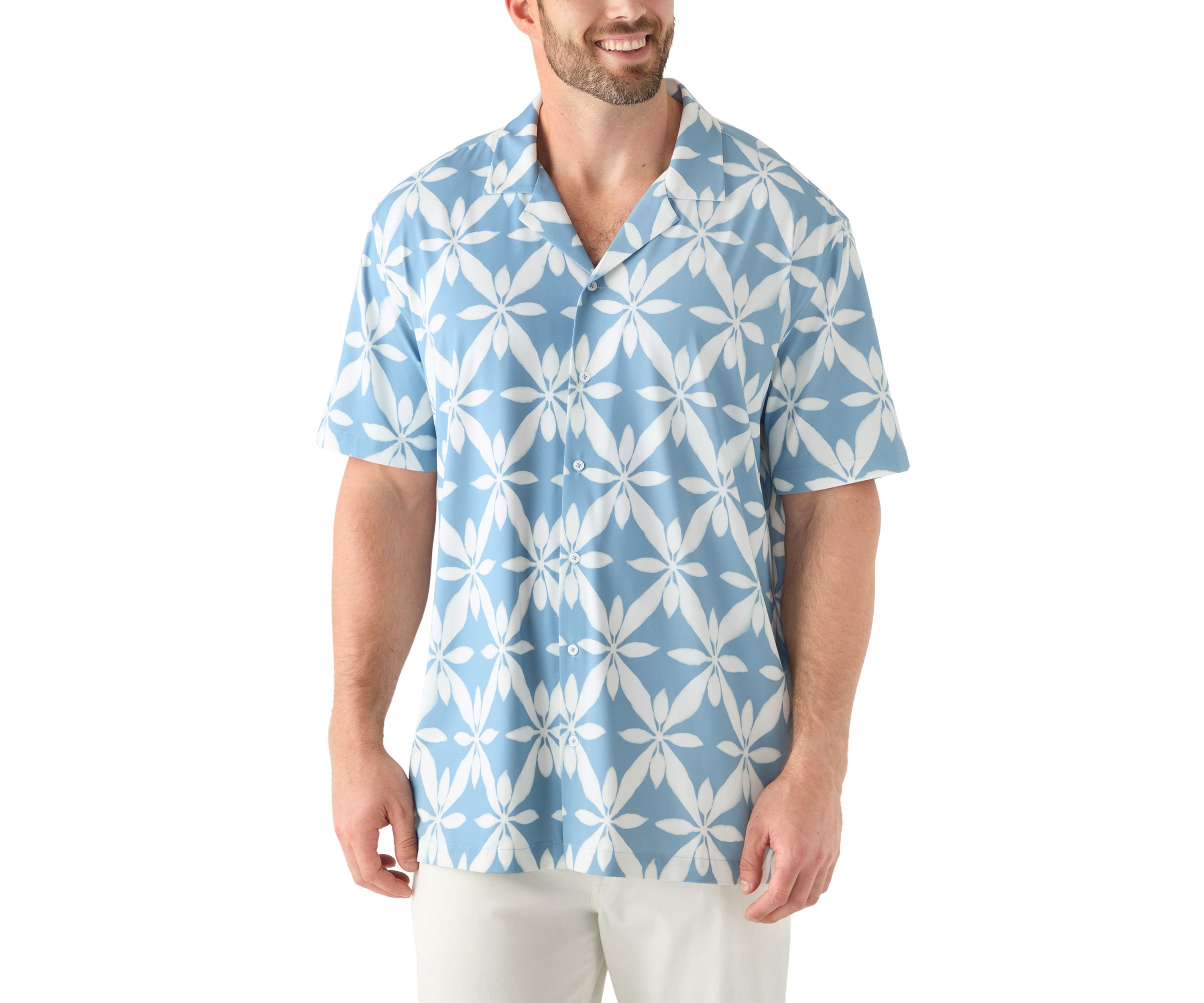Big & Tall Stretch Button Down Shirt