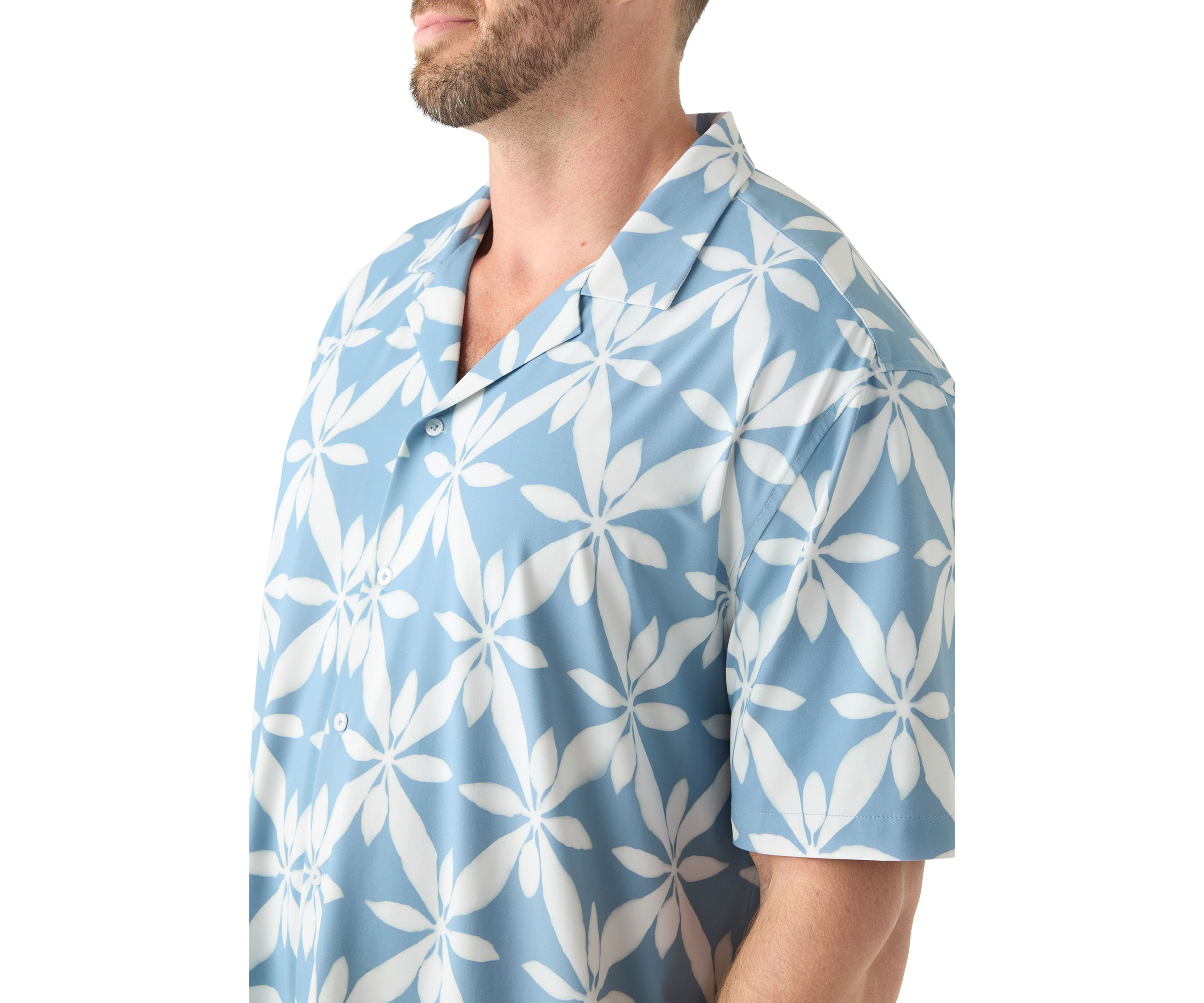 Big & Tall Stretch Button Down Shirt