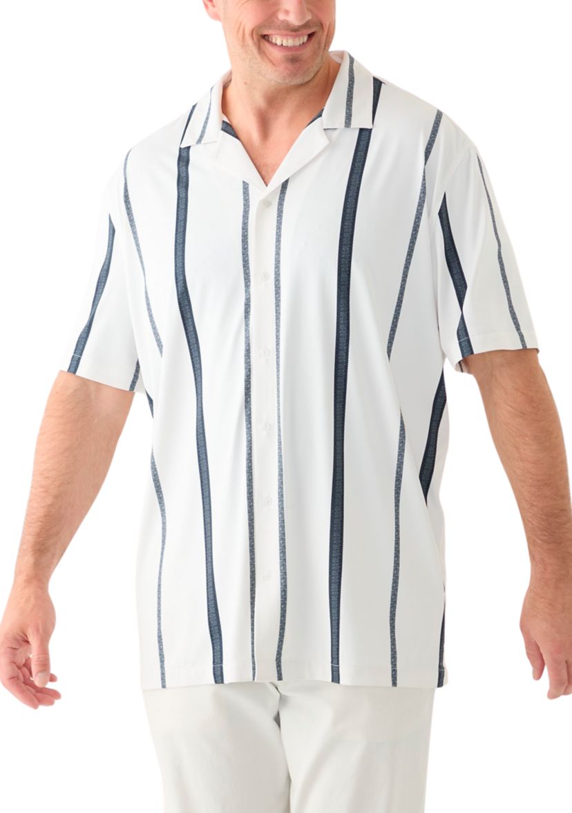 Big & Tall Button Down Stretch Shirt