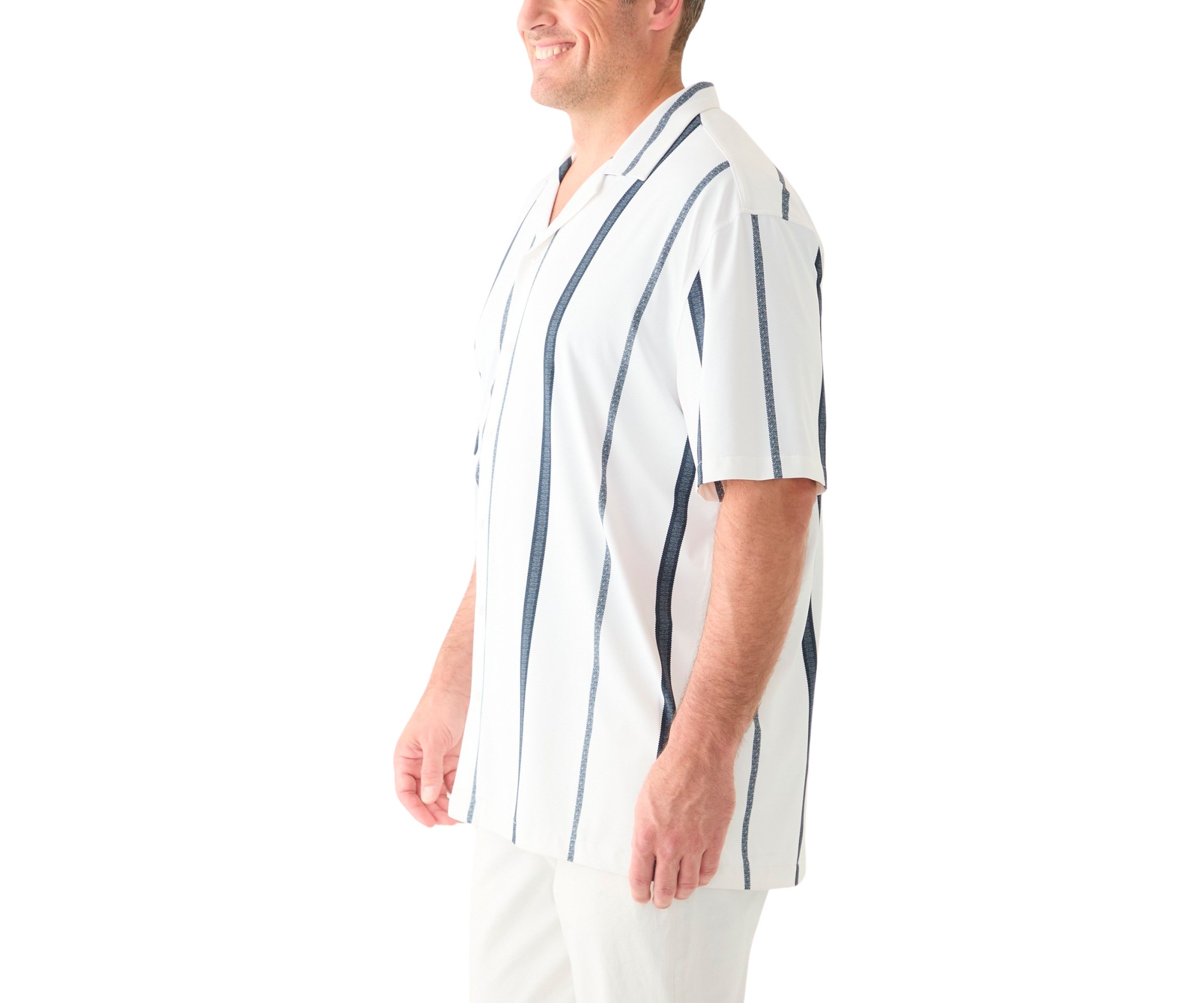 Big & Tall Button Down Stretch Shirt