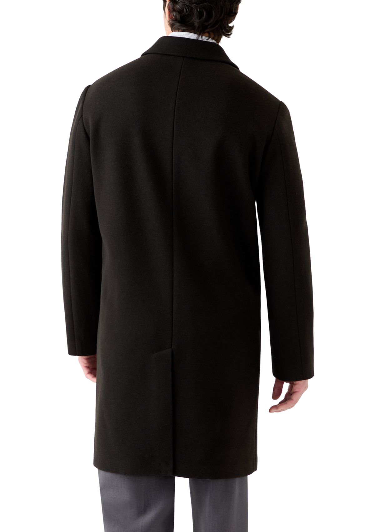 Notched Lapel Coat