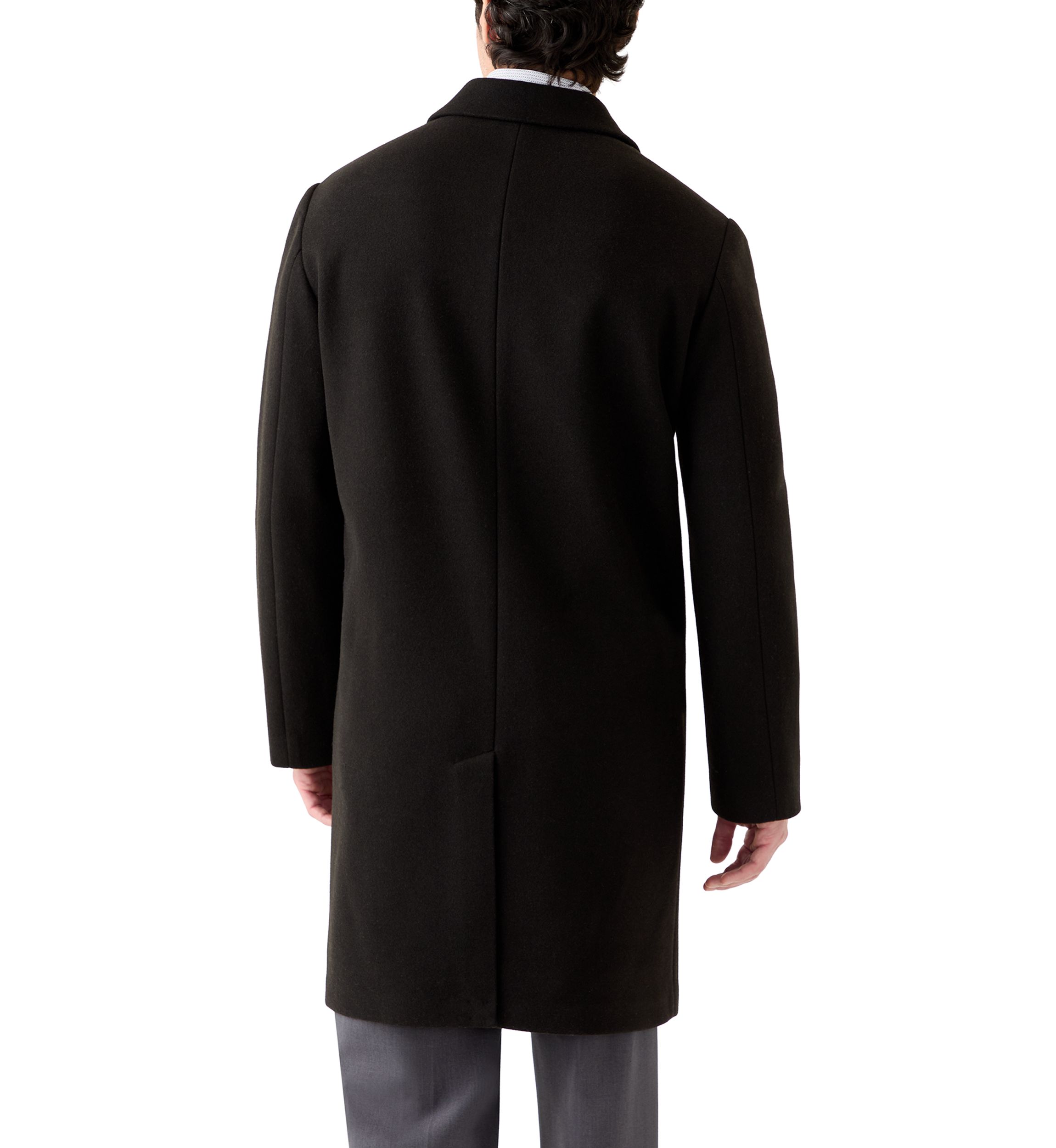 Notched Lapel Coat