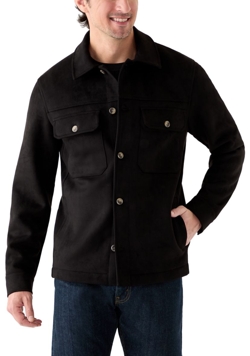 Suede Overshirt