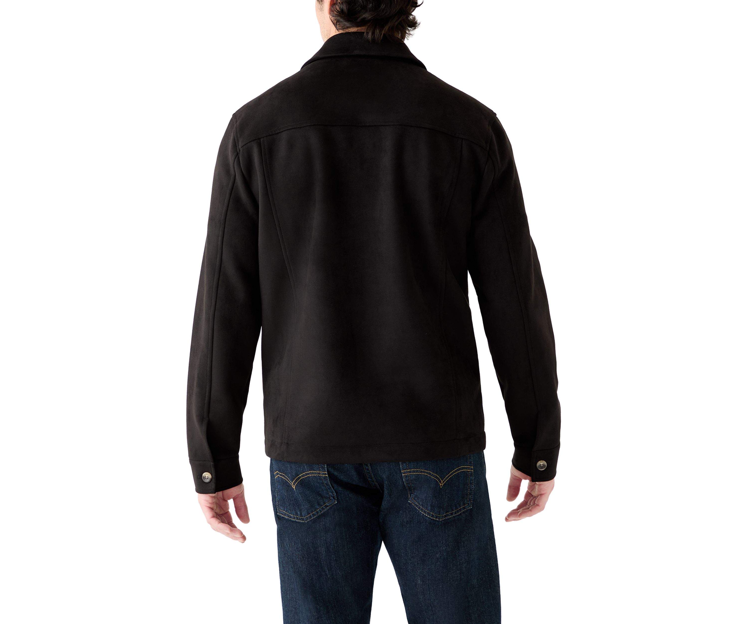 Suede Overshirt