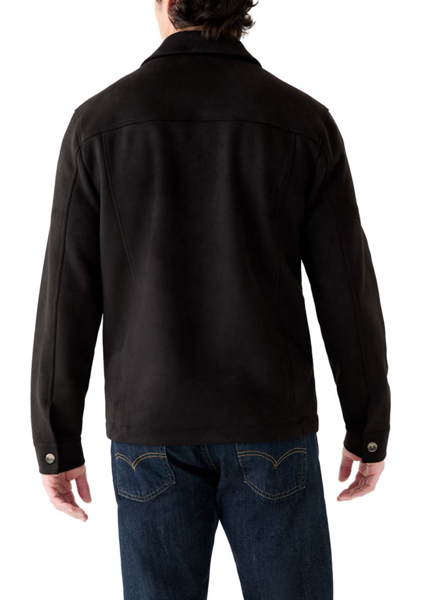 Suede Overshirt
