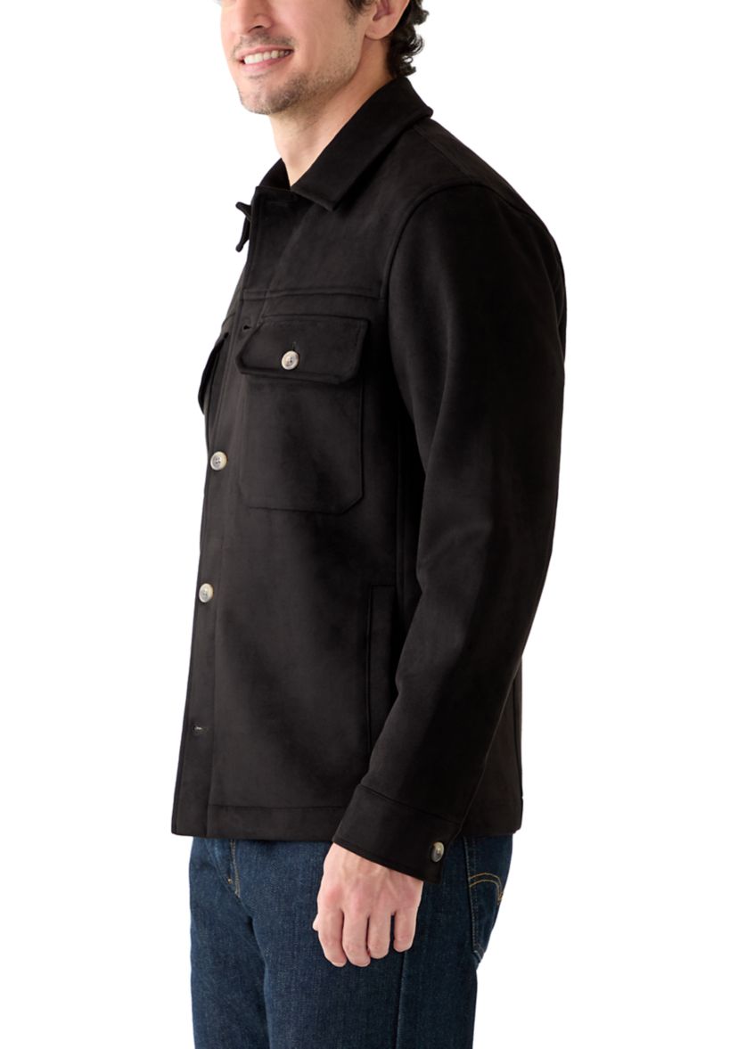 Suede Overshirt