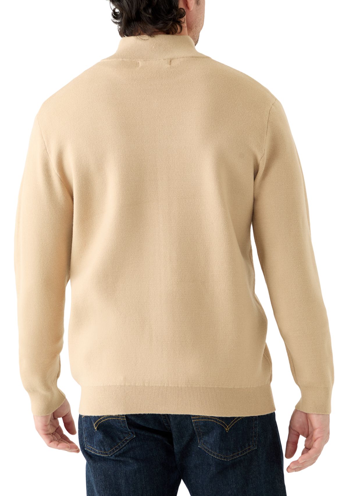 Mens Full Zip Sweater Jacket
