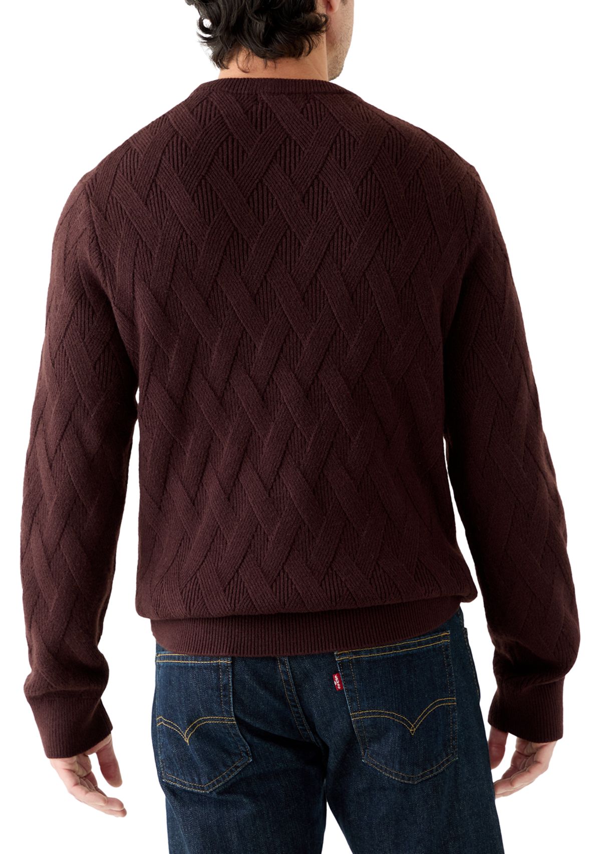 Basket Weave Stitch Sweater