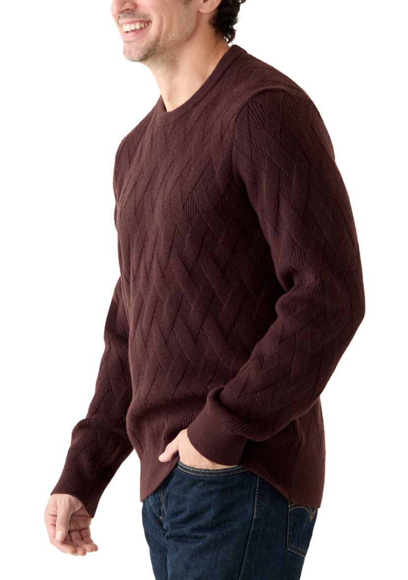 Basket Weave Stitch Sweater