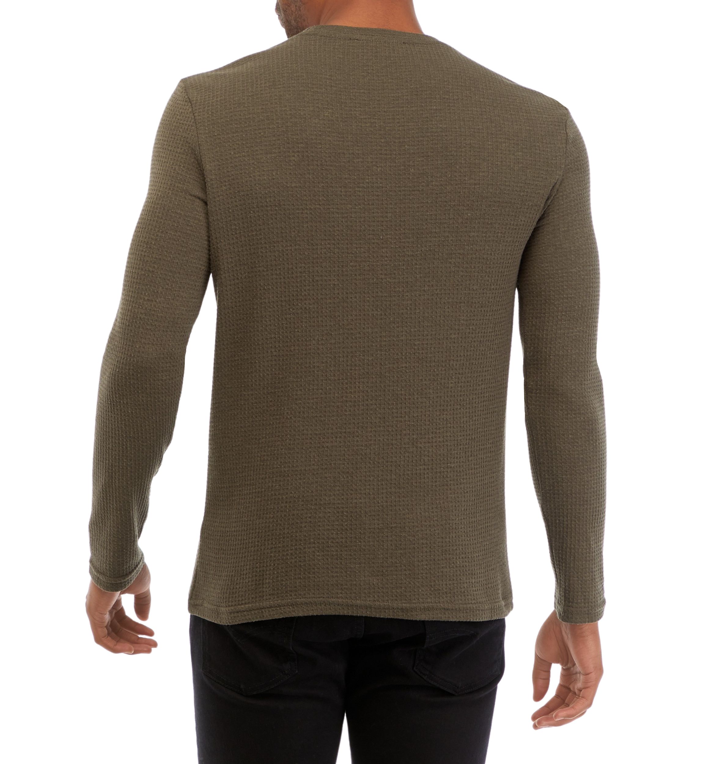 Mens Crew Neck Pullover Knit Sweater
