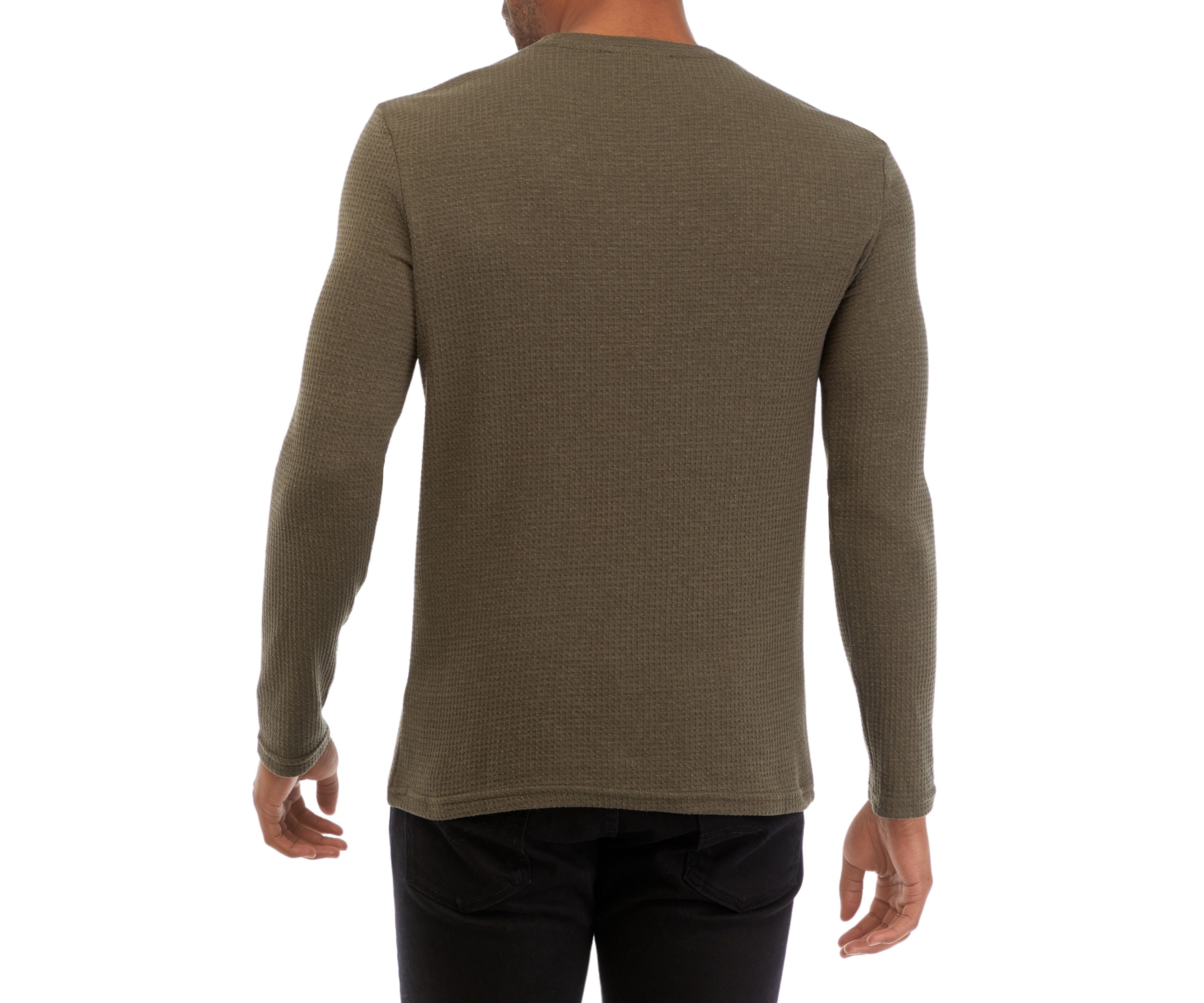 Mens Crew Neck Pullover Knit Sweater
