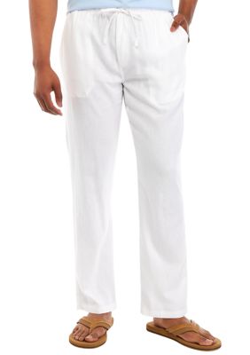 Magaschoni Men's Linen Drawstring Pants | belk