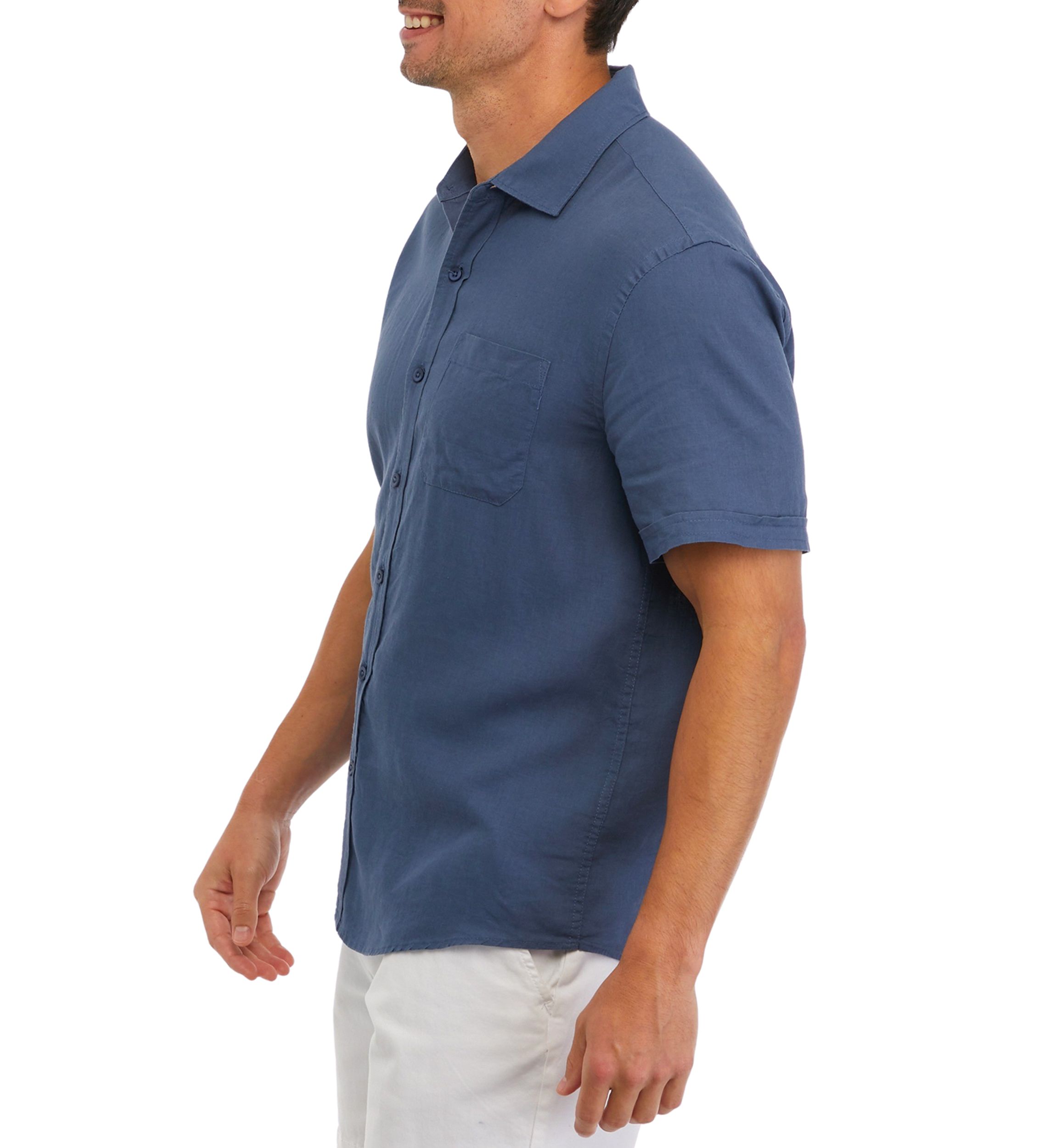 Short Sleeve Linen Shirt