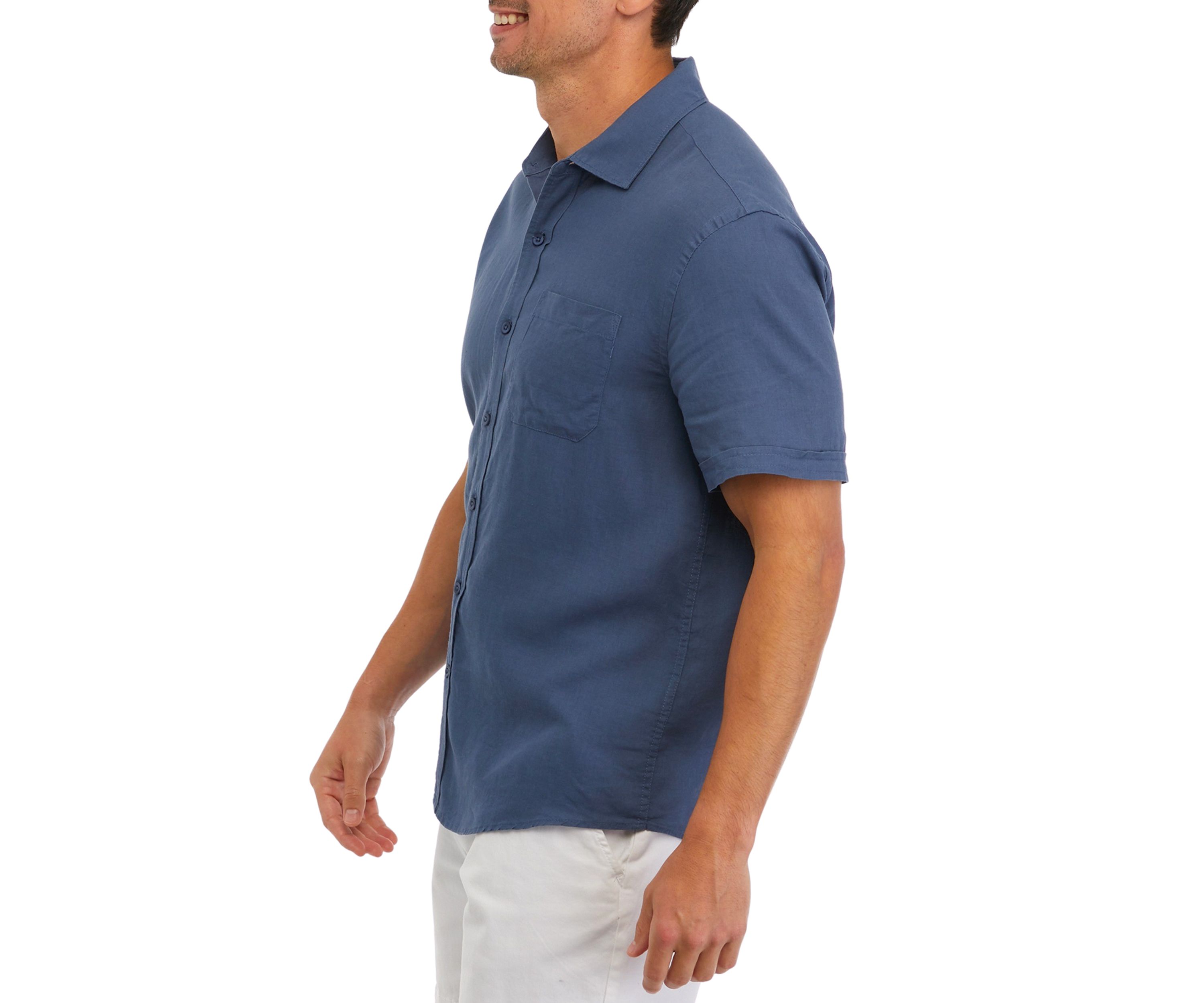 Short Sleeve Linen Shirt