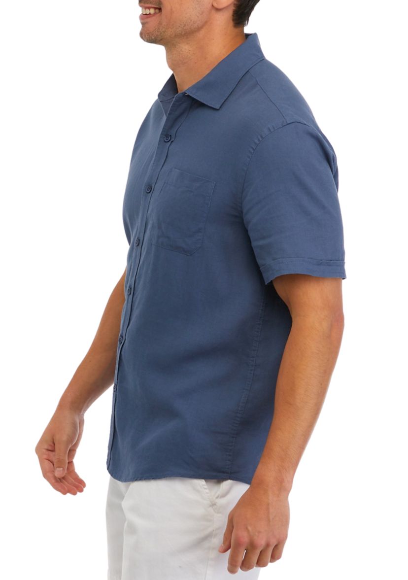 Short Sleeve Linen Shirt