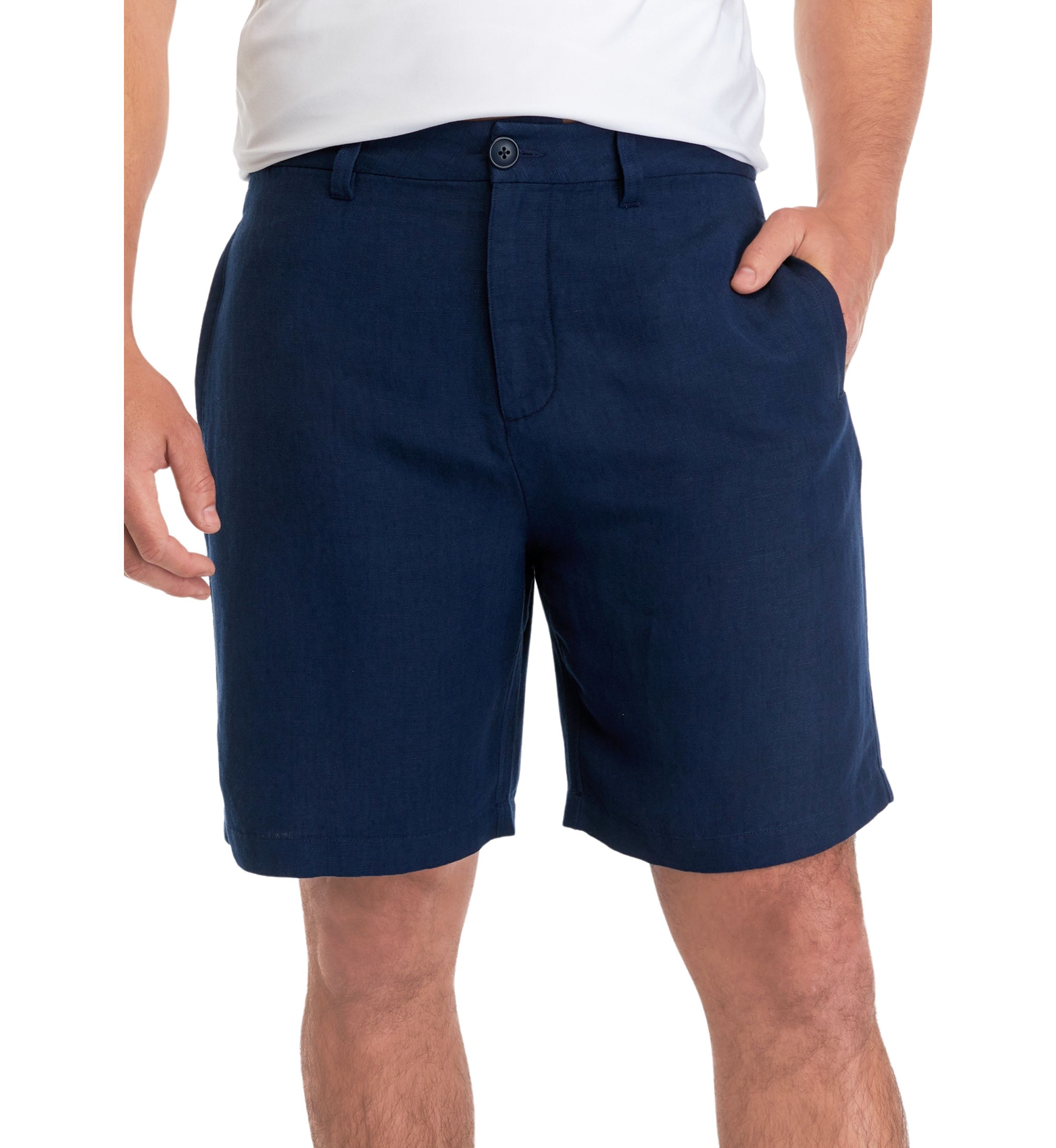 Mens 7" Linen Shorts 