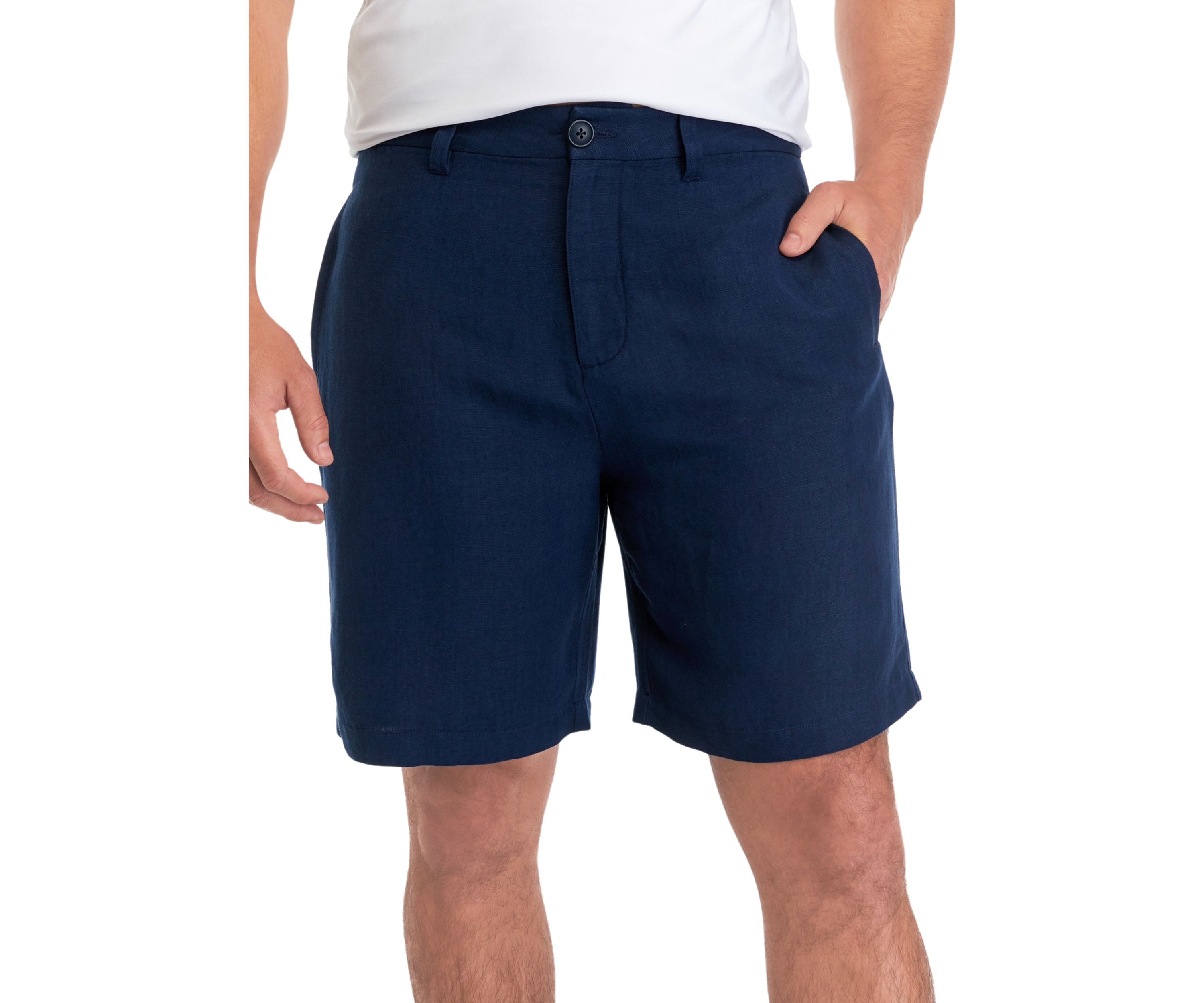 Mens 7" Linen Shorts 
