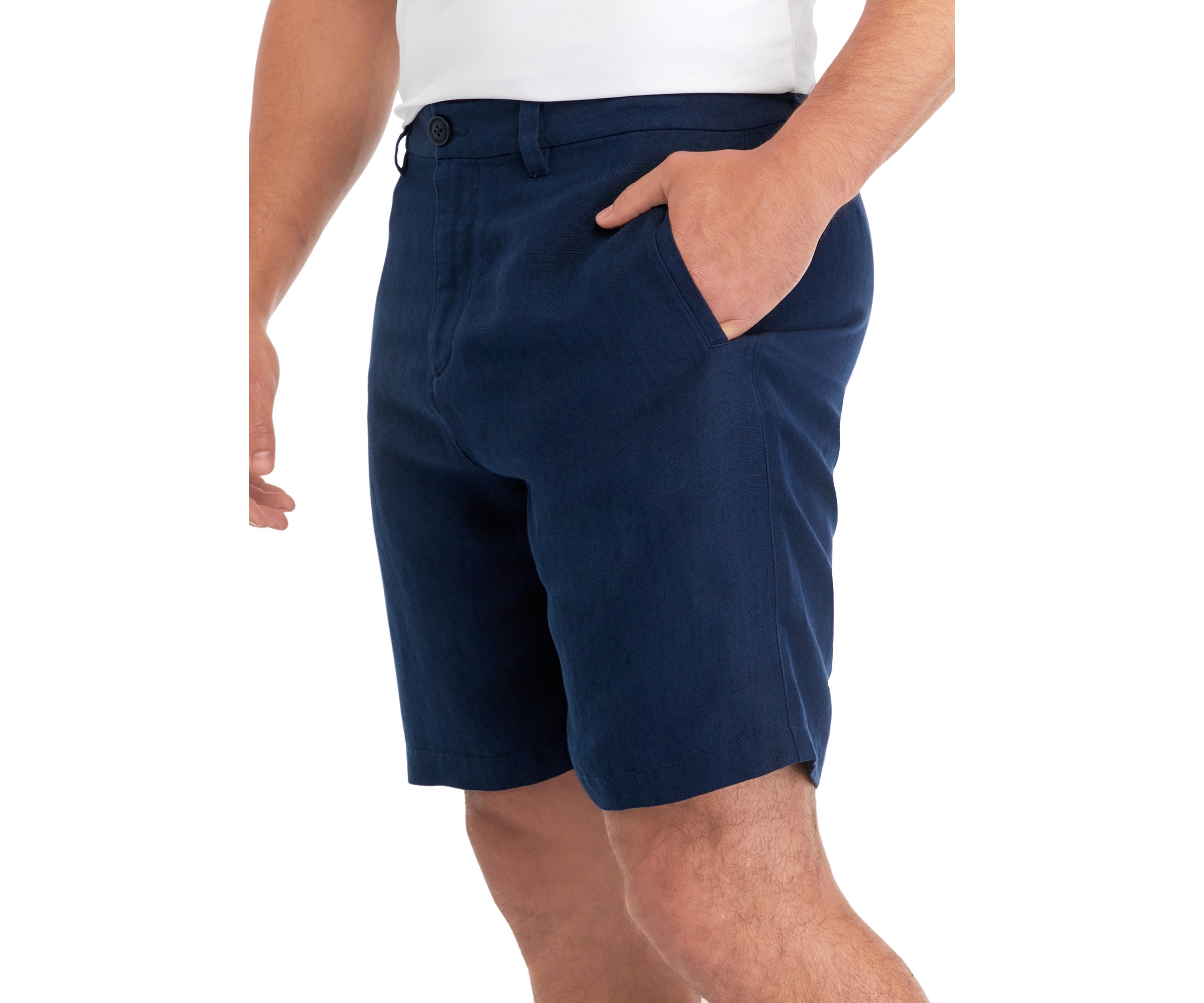 Mens 7" Linen Shorts 