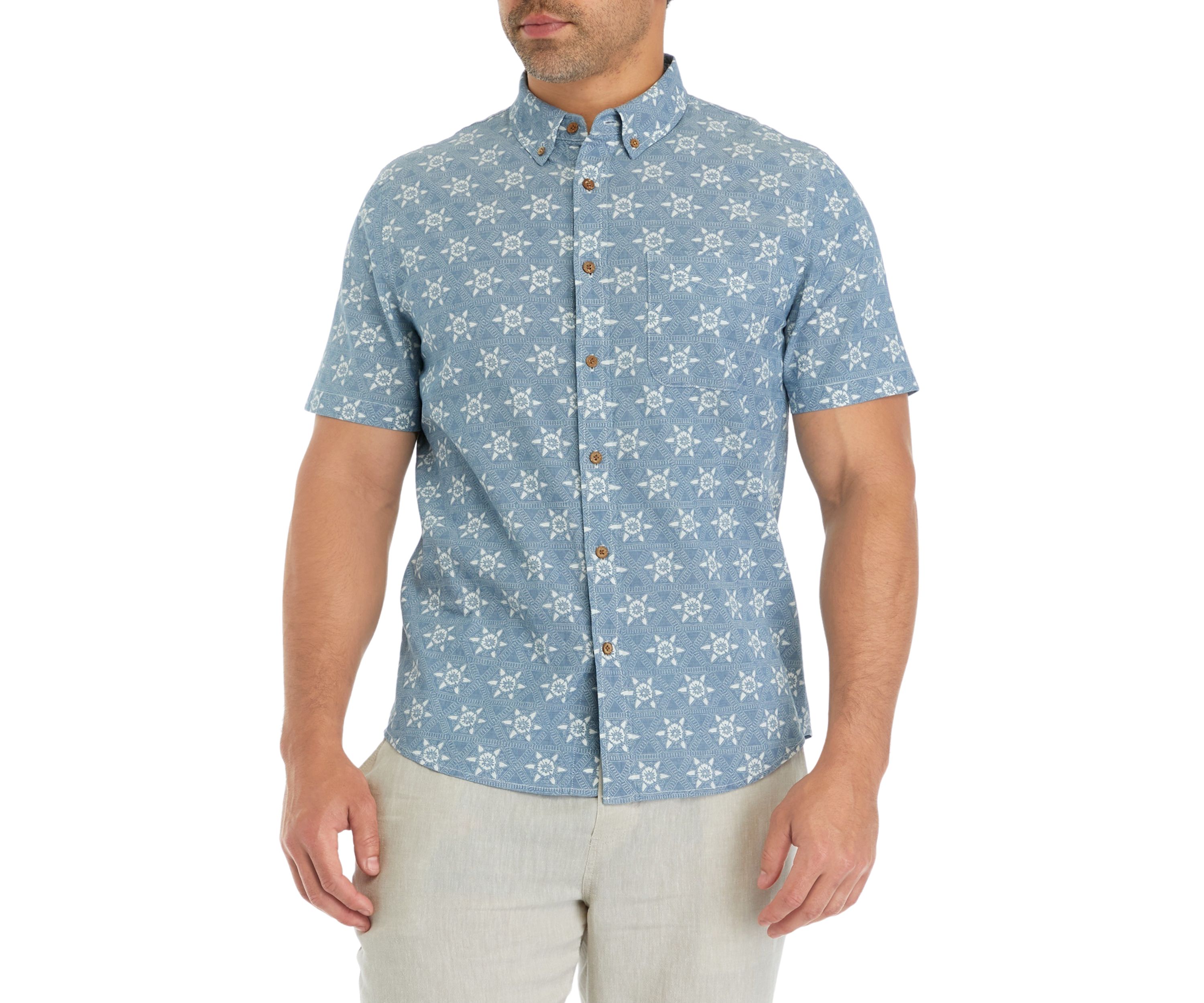 Moroccan Print Shirt 