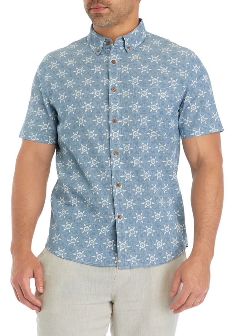 Moroccan Print Shirt 