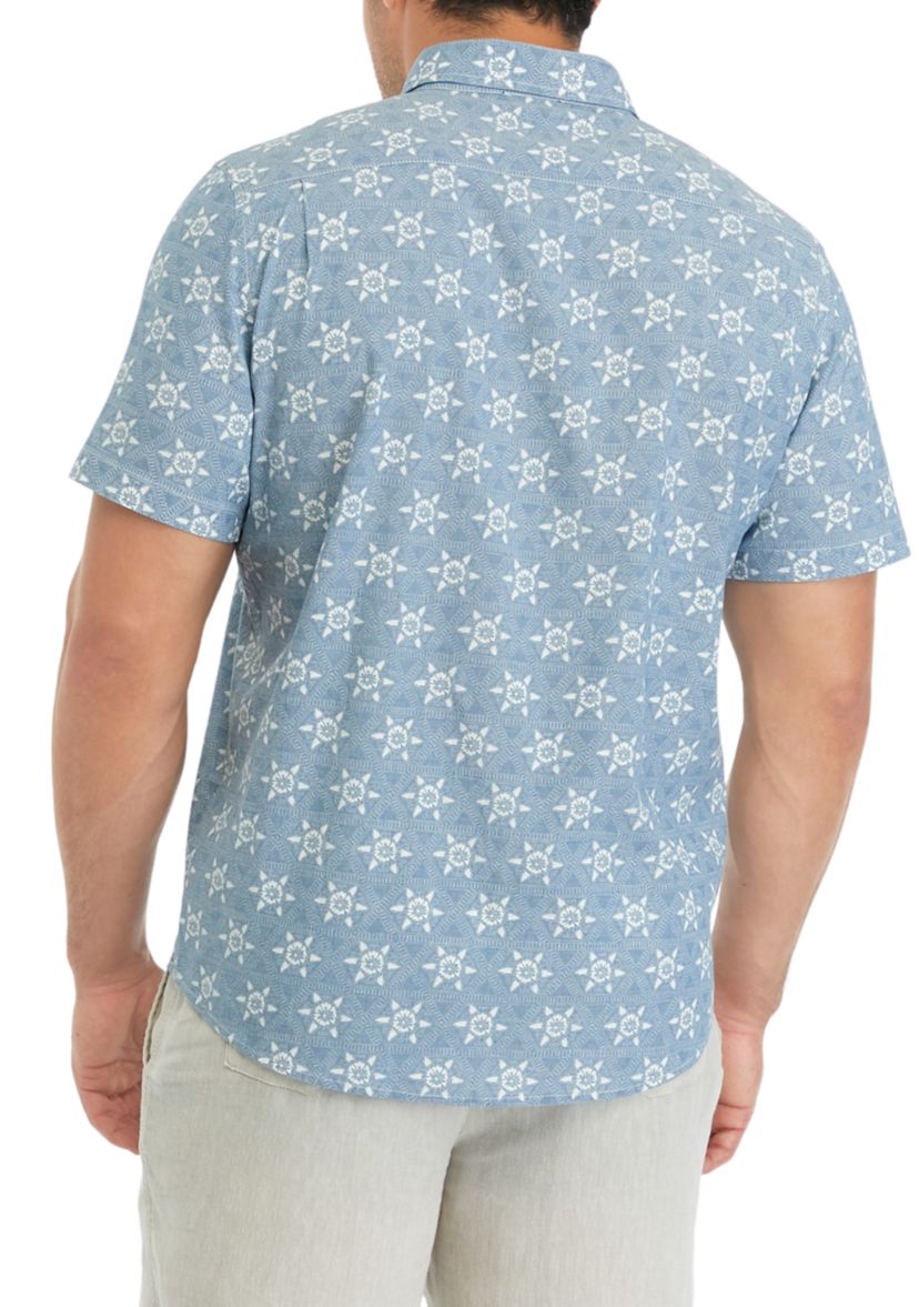 Moroccan Print Shirt 