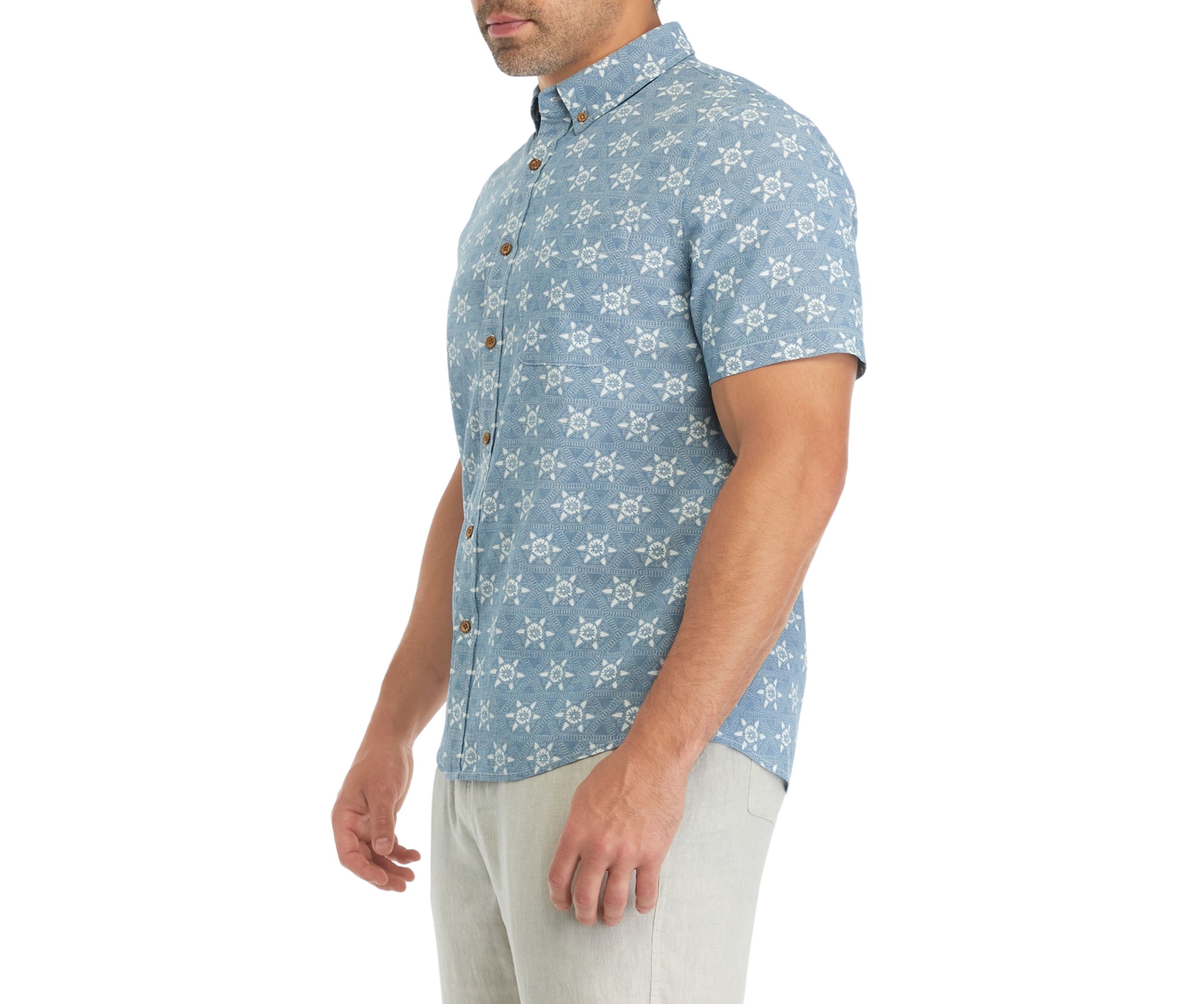 Moroccan Print Shirt 