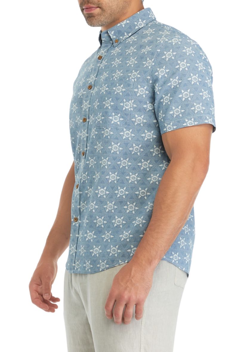 Moroccan Print Shirt 