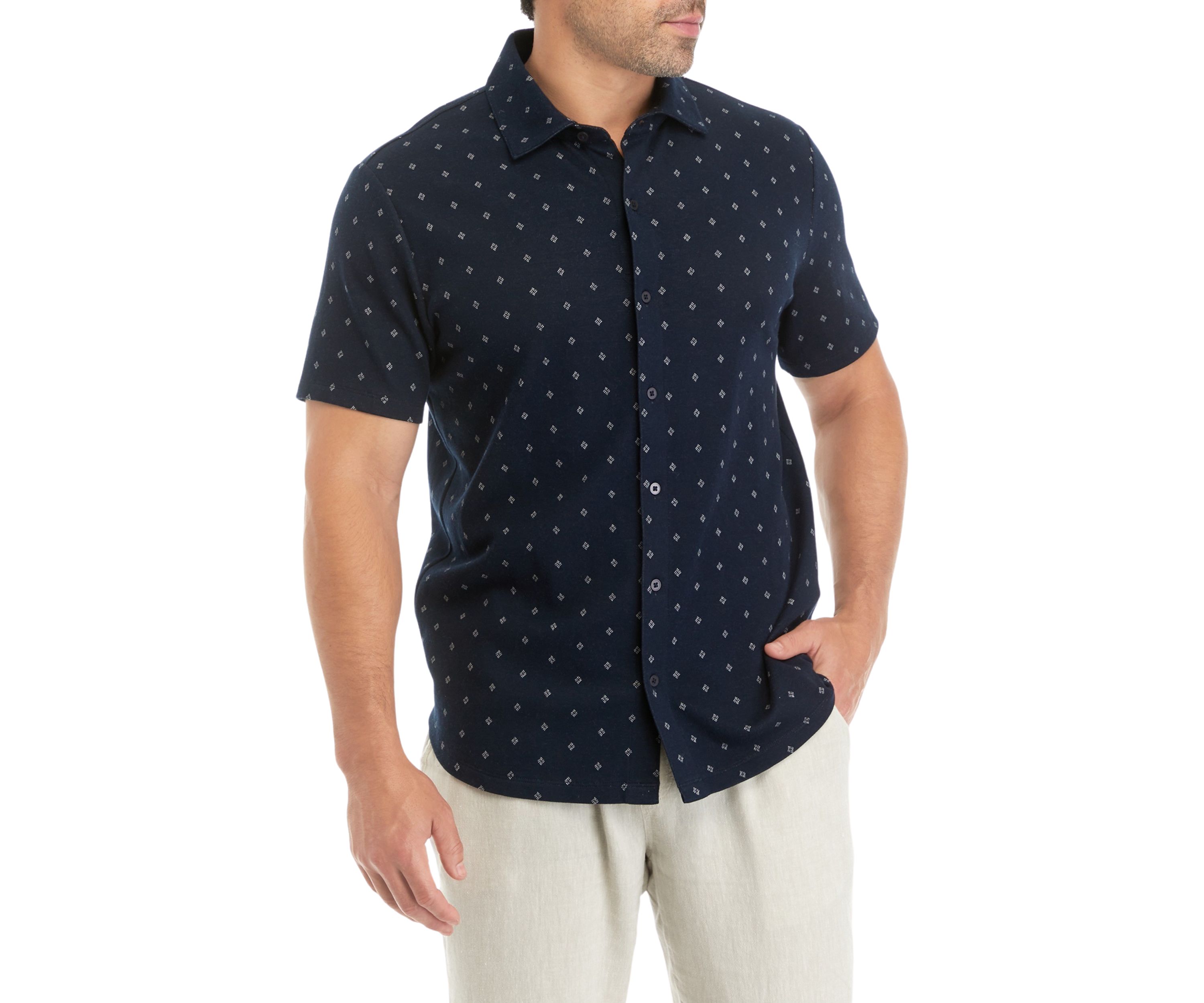 Jacquard Printed Shirt 