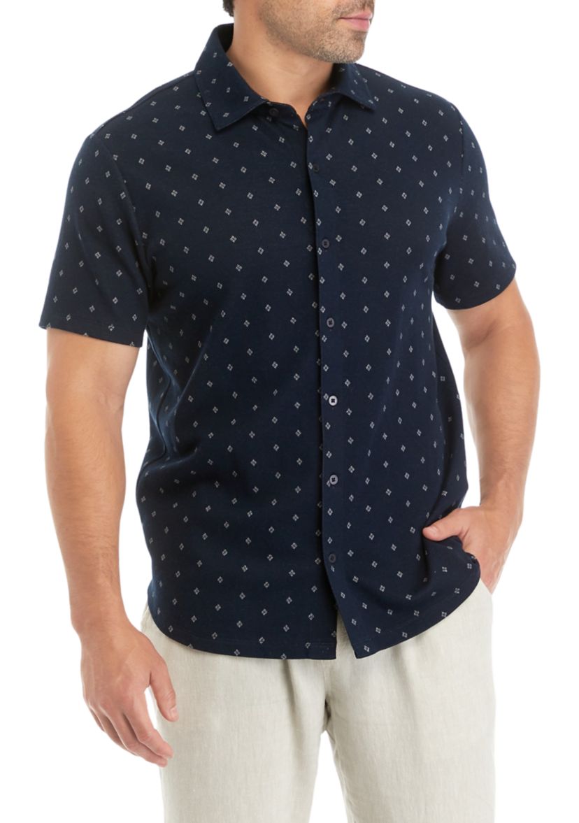 Jacquard Printed Shirt 