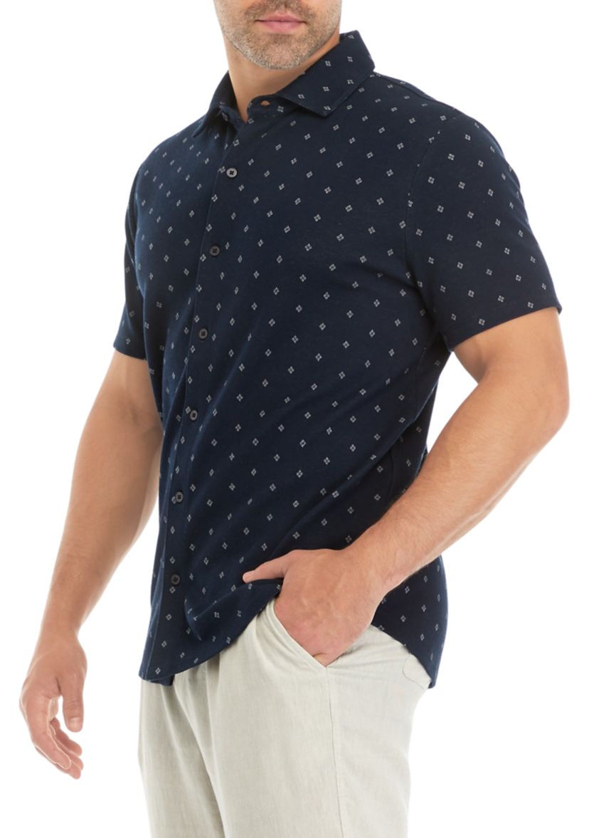 Jacquard Printed Shirt 