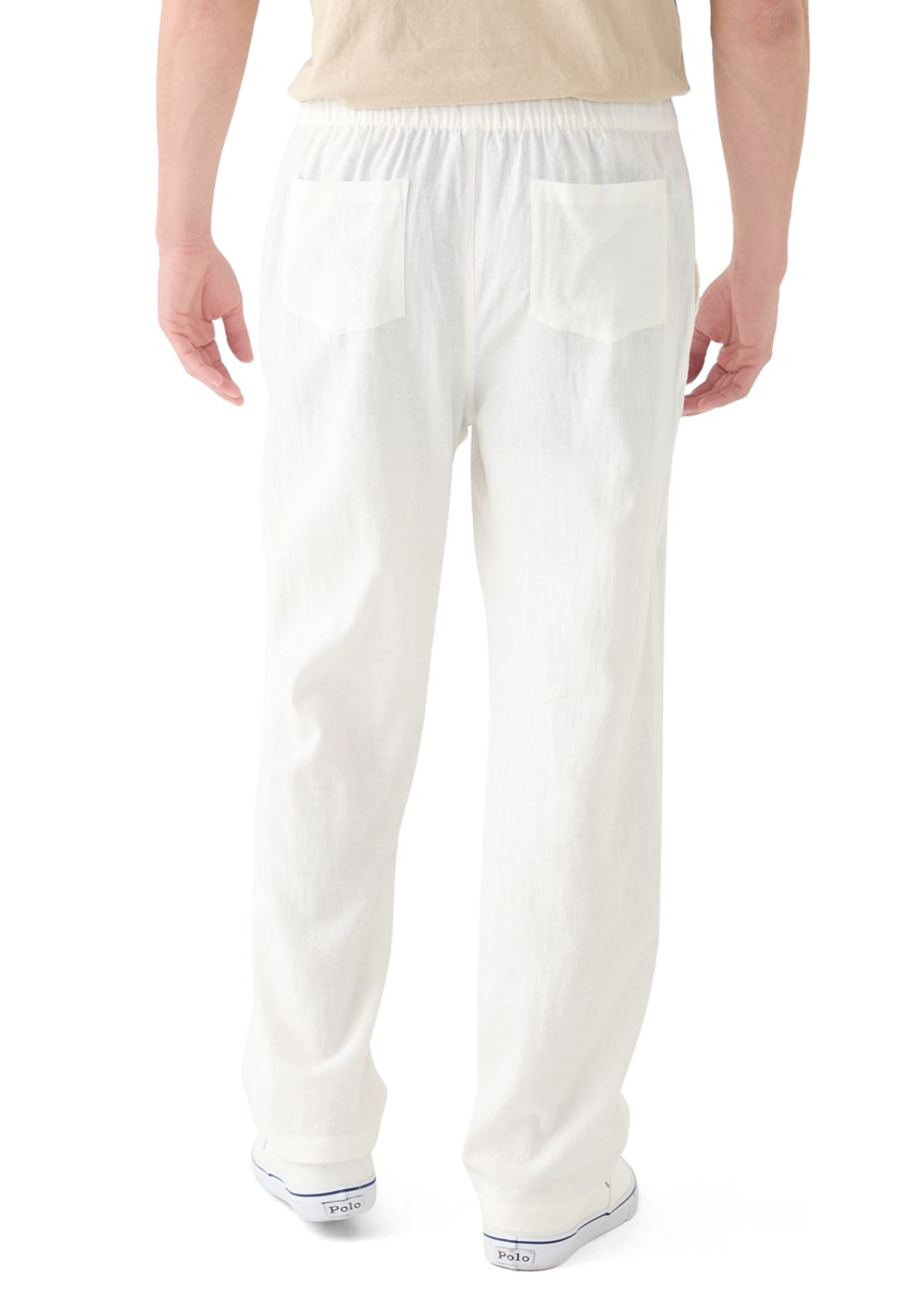 Mens Linen Drawstring Pants