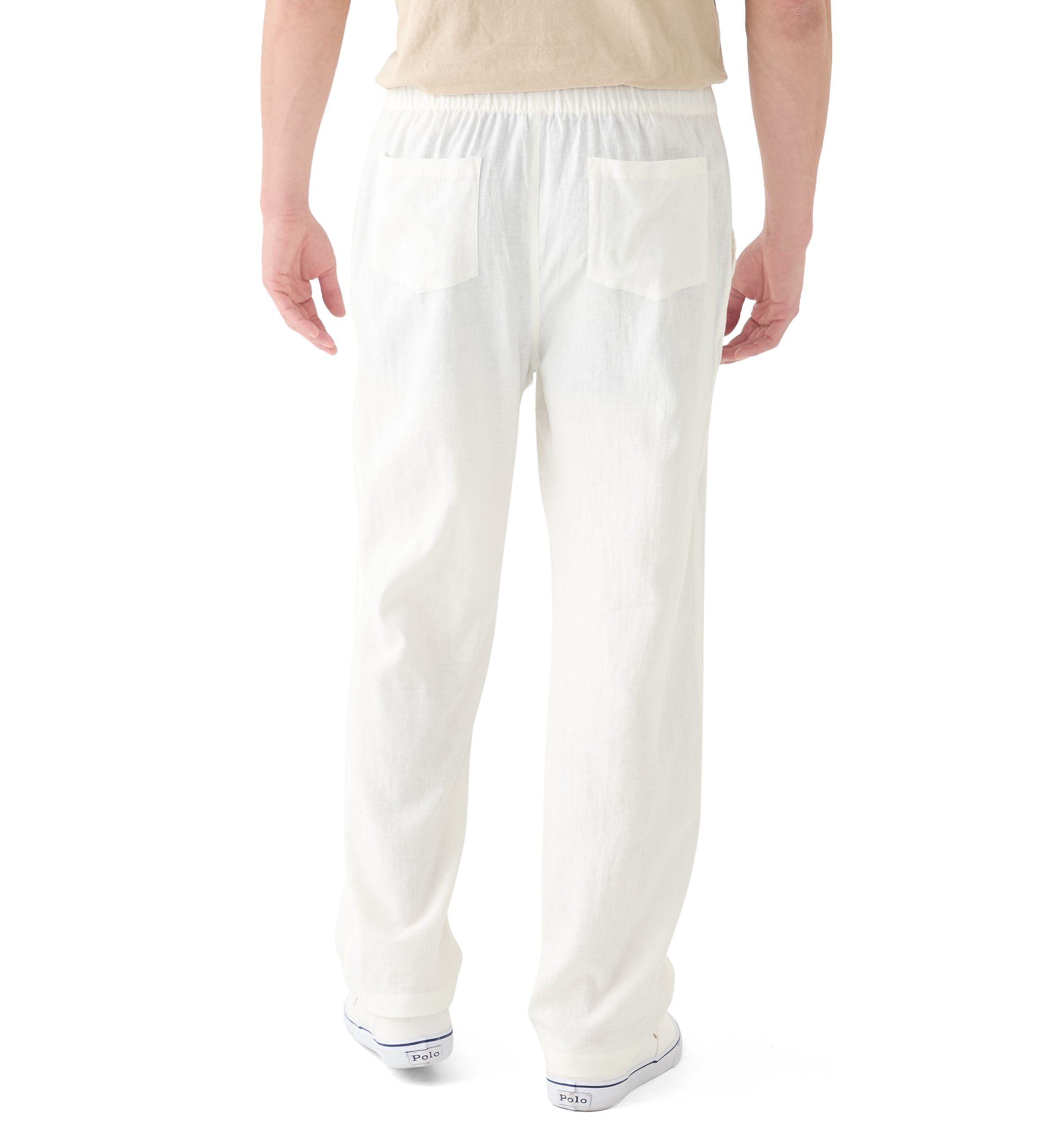 Mens Linen Drawstring Pants