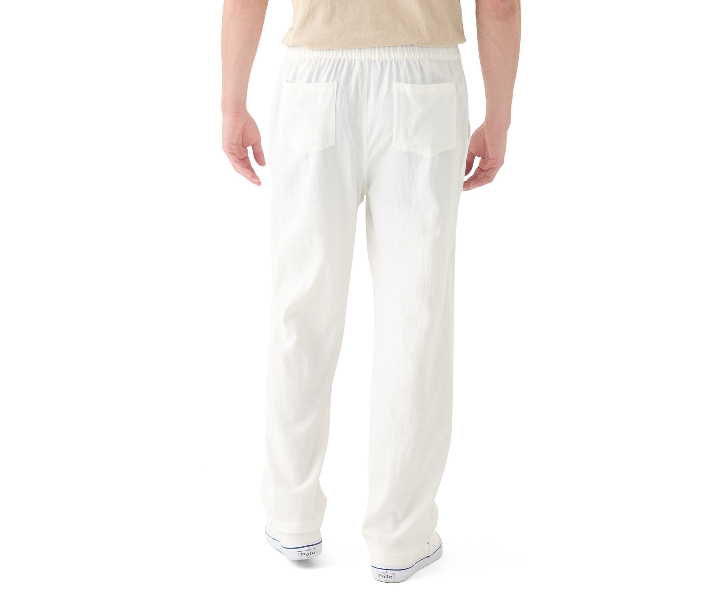 Mens Linen Drawstring Pants