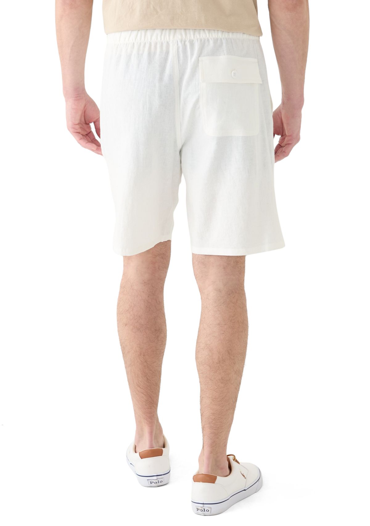 Mens Linen Drawstring Shorts