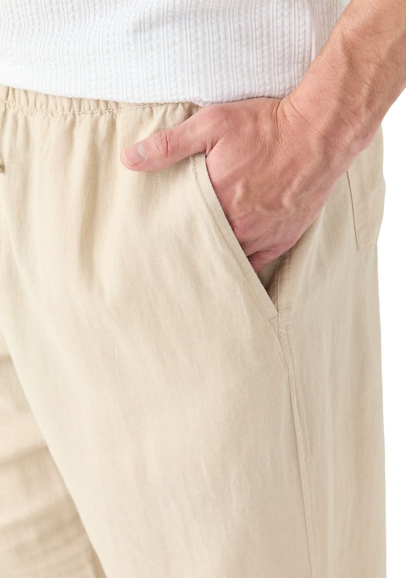 Mens Linen Drawstring Pants