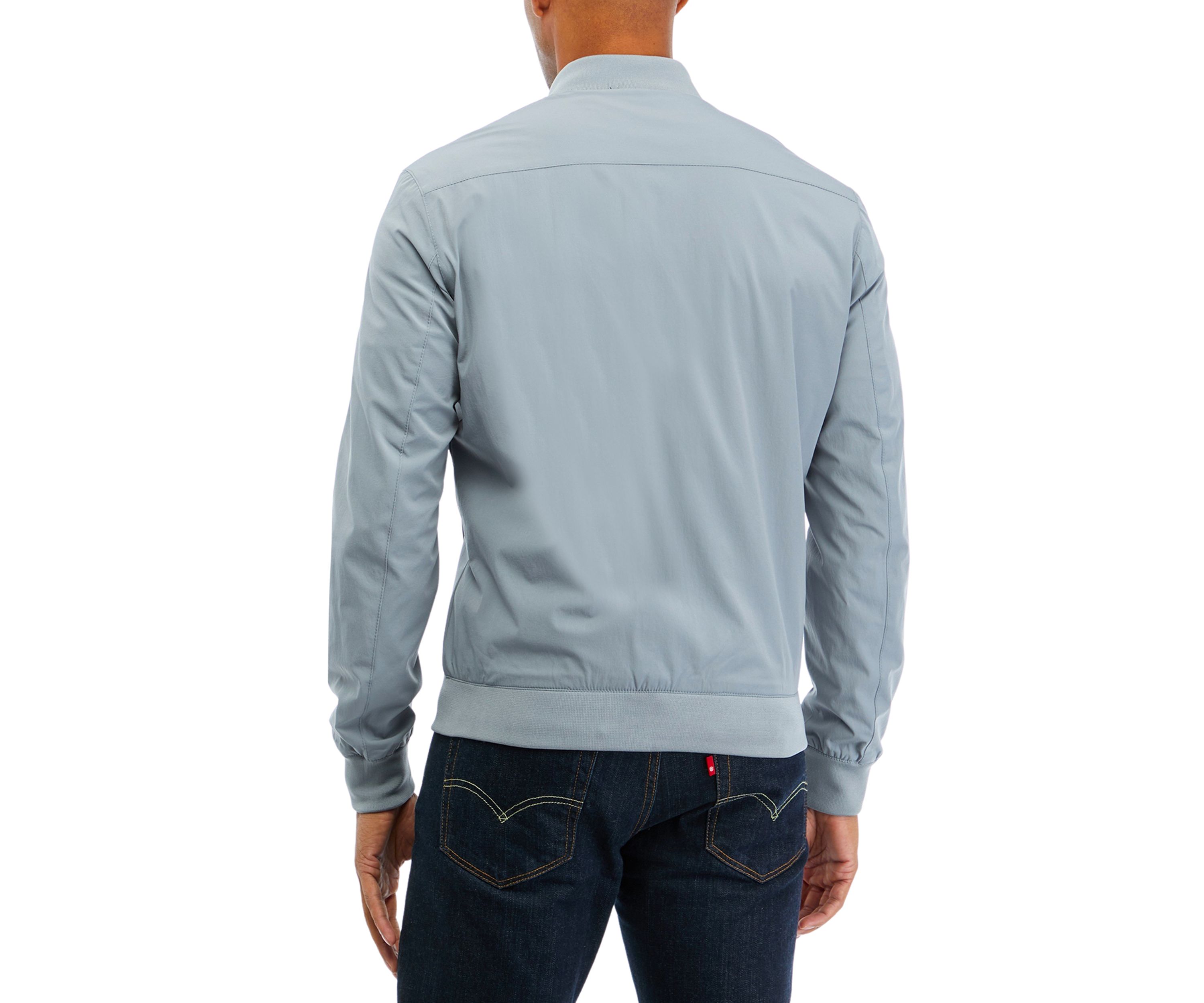 Mens Solid Bomber Jacket