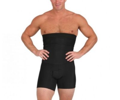Insta Slim Men's High Waist AB Boxer Briefs