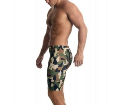 Men Camo Print Shorts