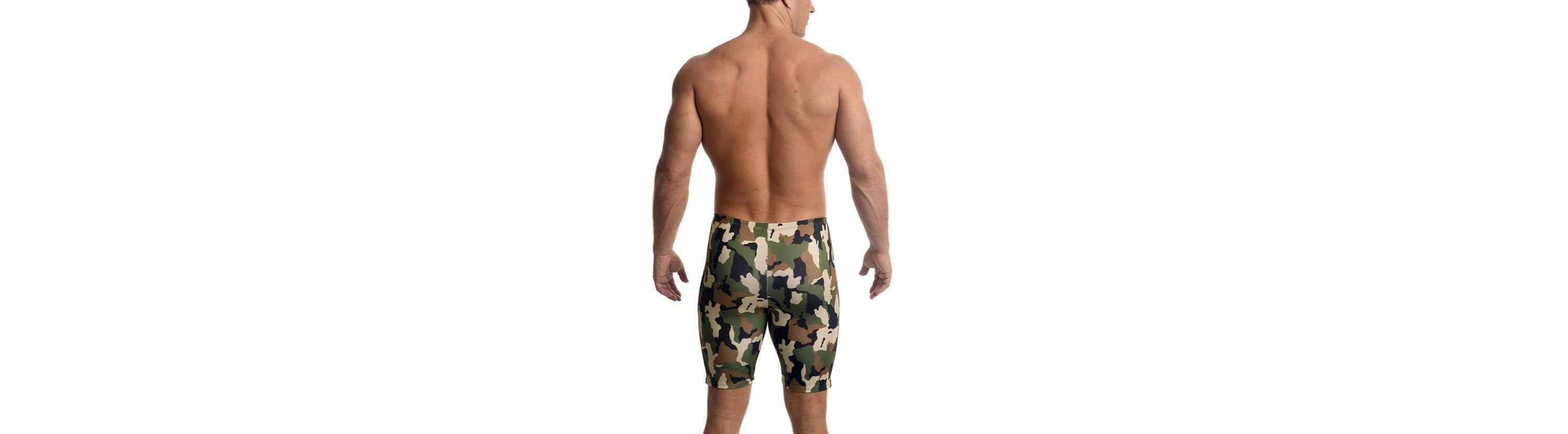 Men Camo Print Shorts