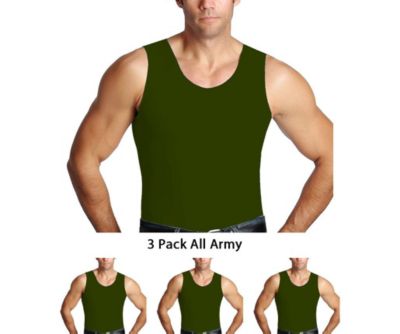 Men 3 Pack Active Compression Muscle TankS