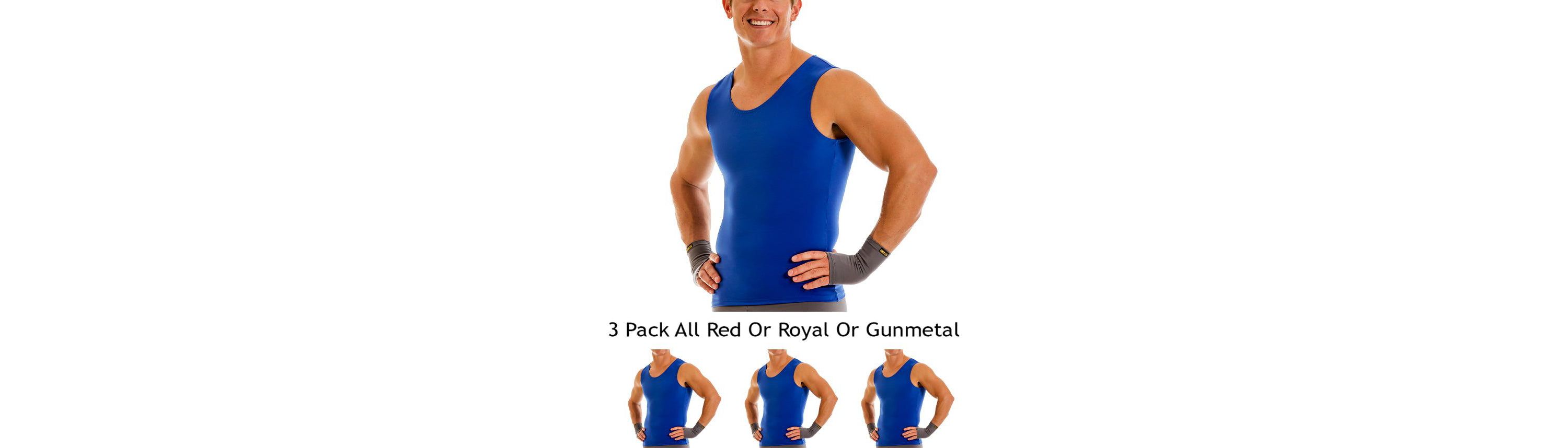 Men 3 Pack Active Compression Muscle TankS