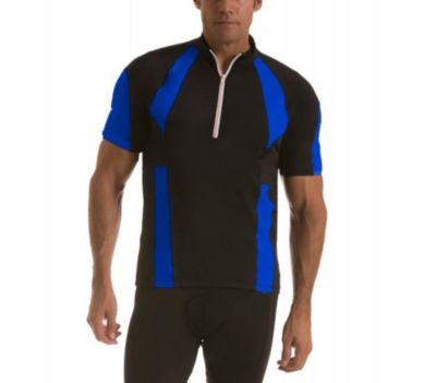 Insta Slim Men's Back Pocket Cycling Short Sleeve Jacket, XL