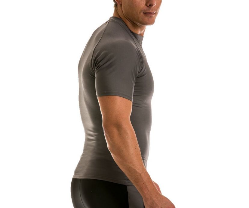 Men Compression Raglan Short Sleeve Crewneck