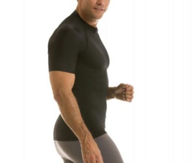 Men Compression Raglan Short Sleeve Crewneck