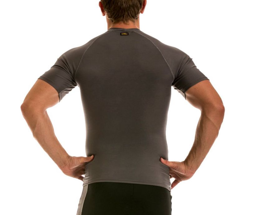 Men Compression Raglan Short Sleeve Crewneck
