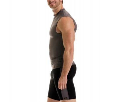 Men Compression Color Block Shorts