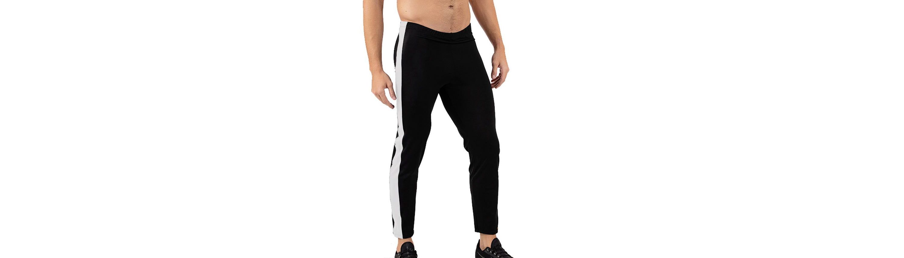 Men Compression Color Block Pant