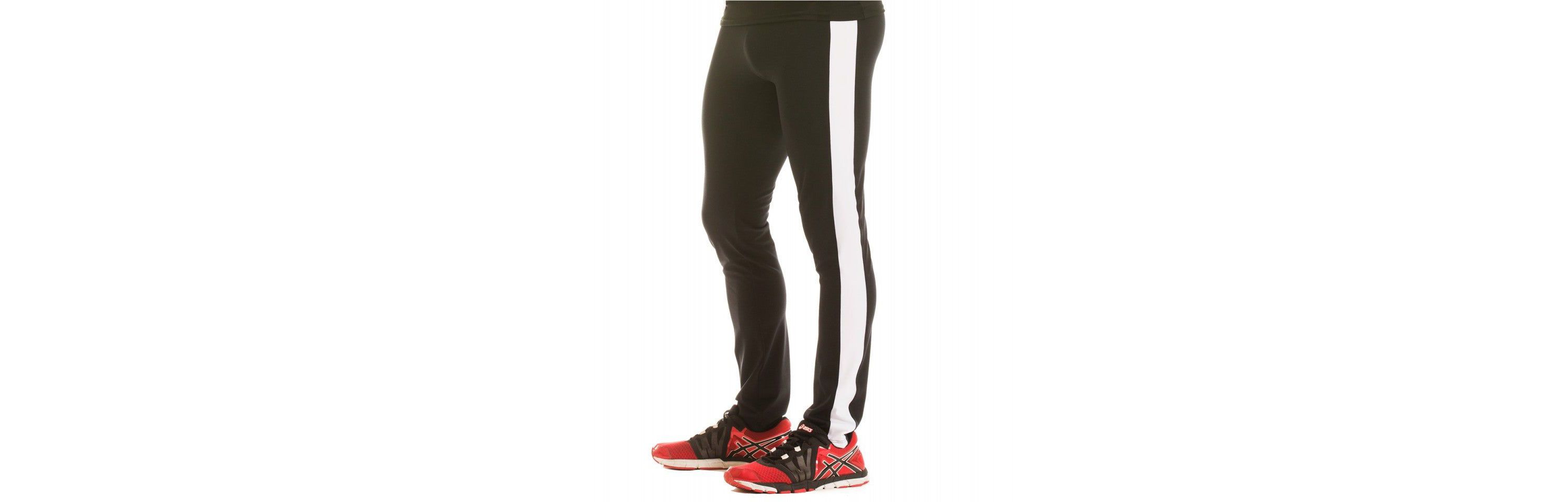 Men Compression Color Block Pant
