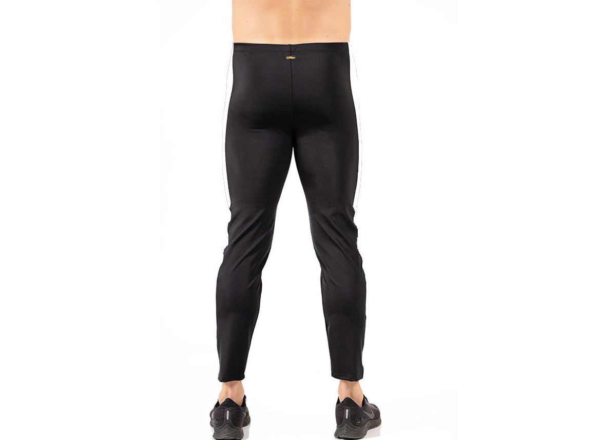 Men Compression Color Block Pant