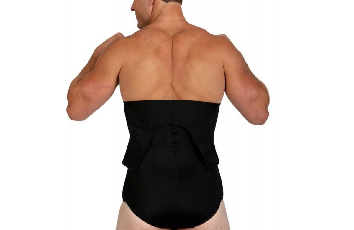 Men Compression Front Zip Bodysuit
